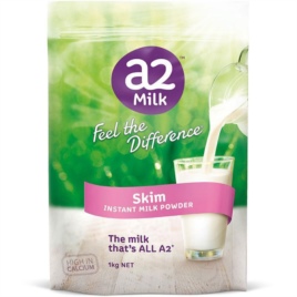 Sữa bột tách béo cho bé - A2 Milk - A2 Milk Powder Skim 1kg