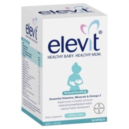 Vitamin và khoáng cho mẹ - Bayer - Elevit BreastFeeding 60 viên