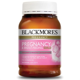 Vitamin và khoáng cho mẹ - Blackmores - Pregnancy and Breastfeeding Gold 180 viên