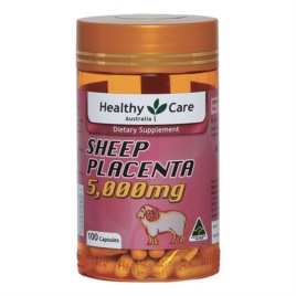 Nhau thai cừu - Healthy Care - Sheep Placenta 5000mg 100 viên