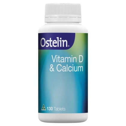 Canxi và Vitamin D cho mẹ - Ostelin - Vitamin D & Calcium 130 viên
