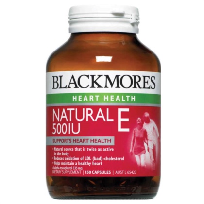 Vitamin E tự nhiên - Blackmores - Natural Vitamin E 500IU 150 viên