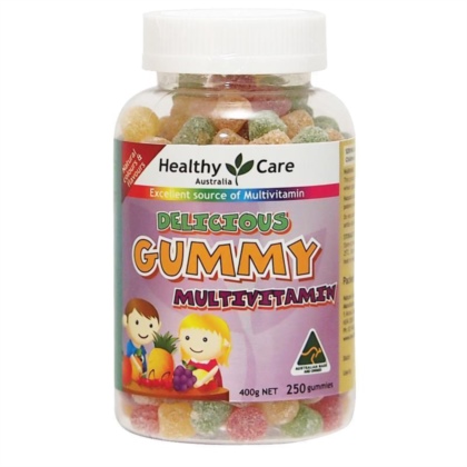 Kẹo Vitamin tổng hợp cho bé - Healthy Care - Gummy Multivitamin 250 viên
